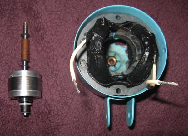 Restored Rotor and Stator View